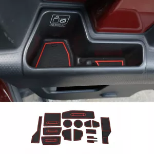 Alfombrilla de almacenamiento de puerta de control central de coche TPE para Toyota FJ Cruiser 2007-2021 - Imagen 1 de 12