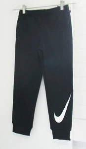 Nike Little Boys Cuffed Fleece Pants Black Sz 4 - NWT - Picture 1 of 1