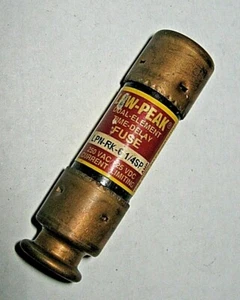 Bussmann Low-Peak Fuse, LPN-RK-6-1/4SP, New - Picture 1 of 1
