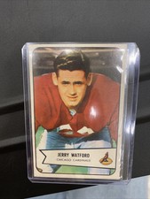 1954 Bowman #107 Jerry Watford