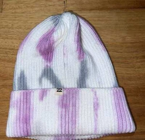 BILLABONG BRAND NEW LADIES TIE DYE KNIT BEANIE - Picture 1 of 2
