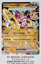 Pokemon Hoopa Ex Completo Opcional Art 098/182 Paradoja De Temporale Italiano