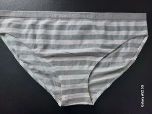 NWT VICTORIA SECRET Seamless Seamless Striped Bikini Panty Size XXLarge (A34) - Picture 1 of 2