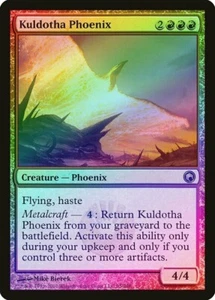 Kuldotha Phoenix FOIL Scars of Mirrodin NM Red Rare MAGIC MTG - Picture 1 of 1