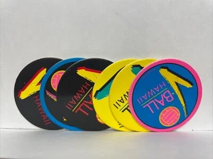 Lot 6 V-Ball Volleyball Hawaii POG Milkcap Hawaii 1993 - Picture 1 of 7