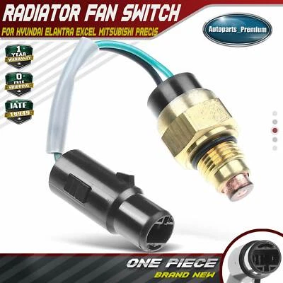 Interruptor ventilador radiador para Hyundai Elantra Excel Scoupe Mitsubishi Precis 1.6L 1.5L Foto 1 de 4