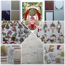 Anna Griffin Christmas Cardmaking Selection - 84 Items inc. 8 Cards