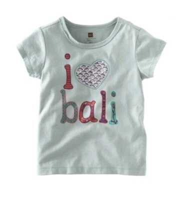 Tea Collection Kuta Beach Bali Love Tee Sz 5 Brand New  - Image 1 of 2