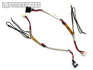Toshiba Satellite A300 M300 Series DC Power Jack Socket Port and Cable Wire DW42 - Picture 1 of 3