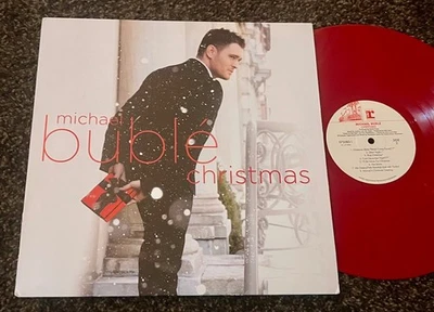 2011 RED WAX Holiday LP - MICHAEL BUBLE "Christmas" REPRISE RECORDS #573383-1 - Image 1 of 2