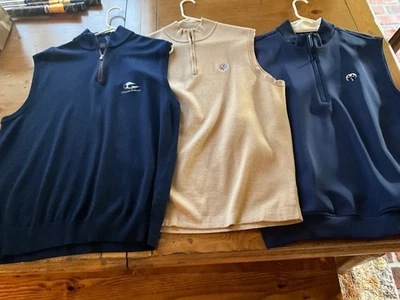 3 MENS SWEATER VEST OCEAN FOREST, FREDERICA, THE CONCESSION - Image 1 of 4