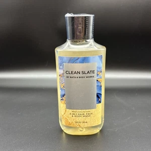 Bath & Body Works Clean Ardesia Collezione Uomo 3 in 1 Capelli Lavaggio Viso e Corpo - Foto 1 di 3