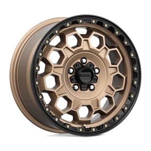 KMC KM545 Trek 17x9 -12 Matte Bronze & Black Wheel 5x127 5x5 (QTY 1) - Picture 1 of 4