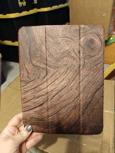 WN14- Funda MADERA 7 PLIEGUES para iPad Mini 6 2021 8.3" A2467 A2468 A2569 - Imagen 1 de 3