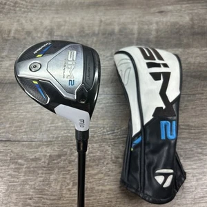 TaylorMade SIM2 Ti 15* 3 Wood Tensei AV 75fw X Stiff Graphite Standard Grip - Picture 1 of 9
