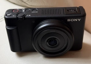 Sony ZV-1F 20.1MP Vlogging Camera - Black - Picture 1 of 9