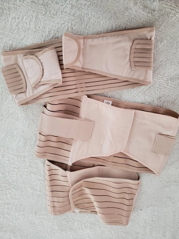 Chongerfei Envoltura para Vientre Postparto 3 en 1 Cinturón para Vientre Cintura Pelvis Bandas para Posparto Foto 1 de 2