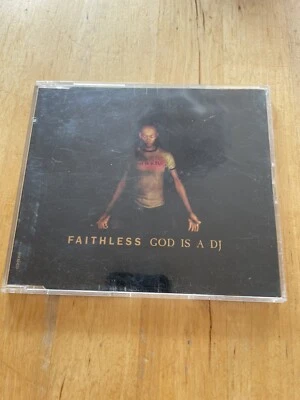 Faithless God is a dj (1998)  Maxi-CD Top Zustand - Bild 1 von 3
