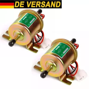 Universal Elektrische Kraftstoffpumpe Vergaser-Niederdruck Gas Benzin 12V HEP-02 - Bild 1 von 11