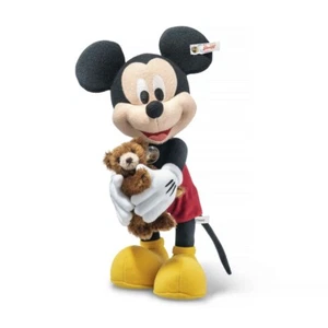Disney - Mickey Mouse "D100" with Mini Teddy Bear 12" Limited Edition Plush - Picture 1 of 1