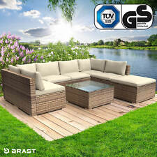 BRAST Gartenlounge-Set "Sunshine" für 5 Personen -Outdoor Gartenmöbel Sitzgruppe