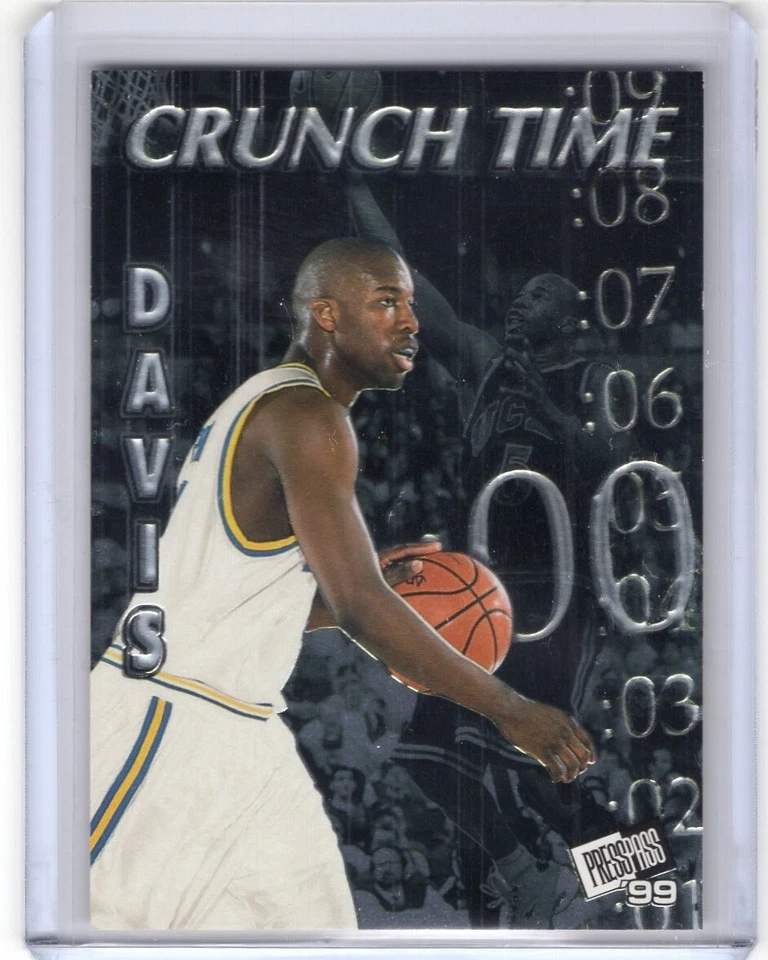 BARON DAVIS 1999 Press Pass - CRUNCH TIME #3 - HORNETS - Image 1 of 1