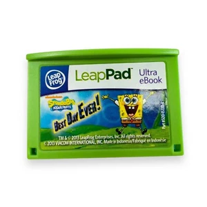 Leap Frog LeapPad SpongeBob Best Day Ever Ultra eBook, Leap Pad 1 2 3 GS Ultra - Picture 1 of 3