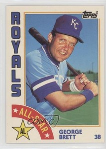 1984 Topps All-Star Tiffany George Brett #399 HOF