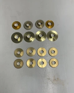 RACESENG VW MK4 GOLF JETTA TT FWD FRONT REAR SET SUBFRAME BUSHING COLLAR INSERT - Picture 1 of 5