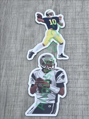 Tom Brady MAGNET(2) - New England Patriots Goat pack QB Super Bowl Cover
