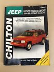CHILTON Jeep Wagoneer/Comanche/Cherokee 40602 Service Repair Manual 1984-98