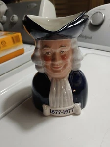 Vintage Quaker Oats Man Advertising Toby Mug Pitcher Wood and Sons England 1977 - Picture 1 of 12