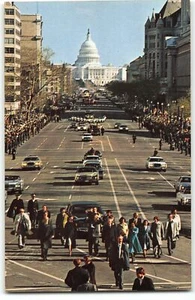 Jimmy Carter Walks after Jan 1977 Inauguration - Washington, DC - US Capitol - Picture 1 of 2
