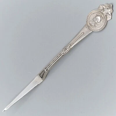 Medallón de Gorham para Tiffany & Co Plata de Ley 4 5/8" Tuerca Pick(s) "MEM" Foto 1 de 4