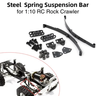 RC Car Hard Leaf Spring Suspension Steel Bar for 1:10 RC Car D90 TF2 Axial SCX10 - Image 1 of 4