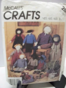 McCall's #2869 Schnittmuster Folk Puppenkleidung ungeschnitten FF - Bild 1 von 2