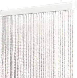 Tenda Antimosche Filo Intrecciato Gomma PVC Moschiera Finestra Porta Ingresso 12 - Foto 1 di 12