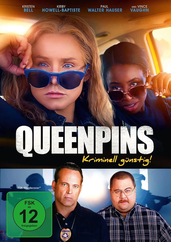 QUEENPINS-KRIMINELL GUENSTIG! - GAUDET,ARON/PULLAPILLY,GITA   DVD NEW - Image 1 of 1