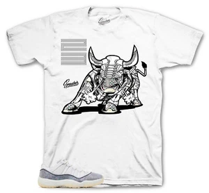 Sneaker Shirts To Match Jordan 11 Year Of The Snake Shoes - No Bull Shirt - Picture 1 of 4