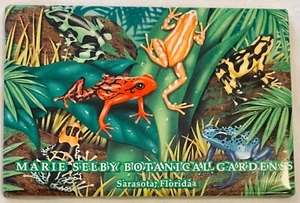 Marie Shelby Botanischer Garten Florida Souvenir Kühlschrankmagnet 3,1” x 2,2” - Bild 1 von 2