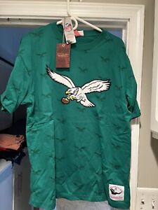philadelphia eagles mitchell and ness t shirt