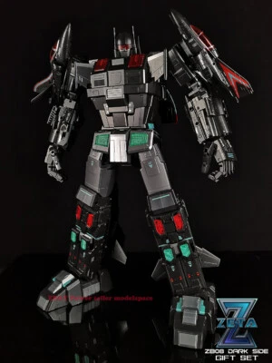 Zeta Toys ZB-08 Dark Side Superion Black Version Figure Toy Gift box IN STOCK - Image 1 of 4