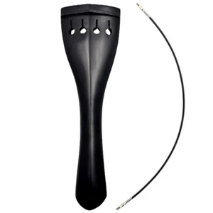 Ebony Hill Type Upright Bass Tailpiece, 3/4 Double bass Taipiece with Gut - Picture 1 of 2