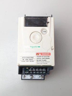 Schneider Electric variateur ATV12H037M2 Inverter 0,37 Kw / 0,5 HP Monophase - Photo 1/4
