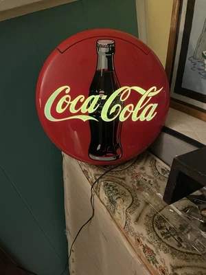 Vintage Coca-Cola Light And Also A  Telephone - Image 1 of 4