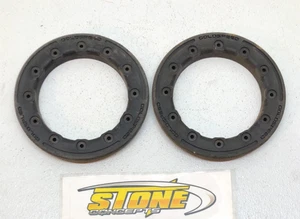 8" Black GPS Goldspeed Carbon Composite Rear Wheel Beadlock Ring Set Alba Rings - Bild 1 von 7