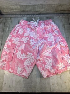 Bañador Kanu Surf Para Hombre Talla Grande Rosa Floral Board Shorts Malla Forrado Playa - Imagen 1 de 3