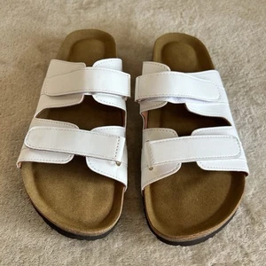 Women Slides Sandal Comfortable Slip on Shoes for Walking Summer Beach Sz 38/7.5 - Picture 1 of 7