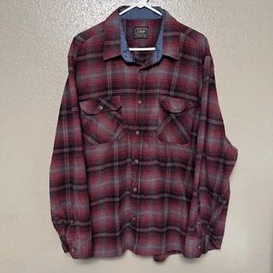 Jachs Heritage Flannel Herren 3XL kariert Cabincore Camp Arbeitshemd Utility Shacket - Bild 1 von 6