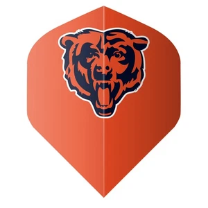 NFL Bears Orange Standard Dart Flights - Picture 1 of 1